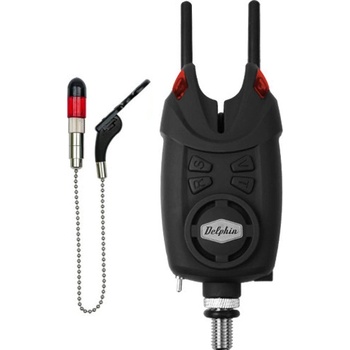 Delphin Signalizátor Optimo 9V + CSW II + Snag Gear červená