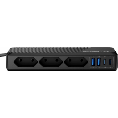Cubenest PowerStrip SlimLine 7v1 Black PSE343301