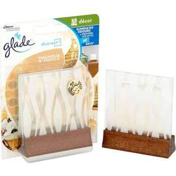 Glade by Brise Vanilla Discreet Decor osvěžovač vzduchu sklo 8 g