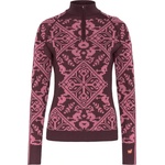 Kari Traa Дамско мериносово термобельо Kari Traa Women's Saga Half Zip Merino base layer - Cocoa Powder - размер XL (105-6581-0415)