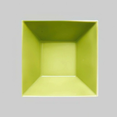Suisse Langenthal Miska hranatá světlezelená Actual 14,9x14,9 cm