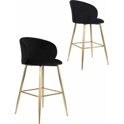 Avida Design Ganta Gold čierny zamat