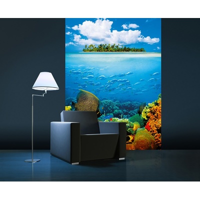 W+G 374 Papírová 4 dílná fototapeta Treasure Island, rozměry 183 x 254 cm