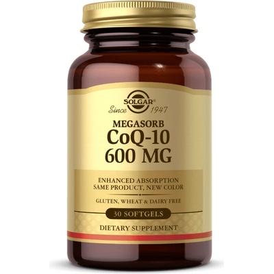 Solgar Megasorb CoQ-10 600 mg 30 mäkkých gélov