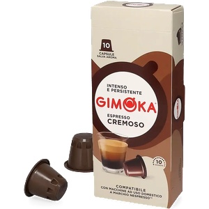Gimoka Кафе капсули Gimoka Cremoso за Nespresso Original, 10 бр. , Арабика и Робуста
