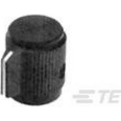TE Connectivity 9-1437622-6 TE AMP Industrial Switches and Knobs otočný knoflík s ukazatelem černá (Ø) 19.1 mm 1 ks Pack