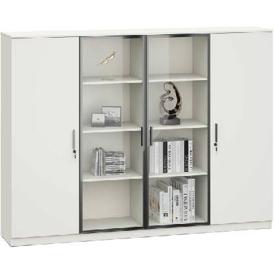 Шкаф RFG Monaco, 2000 х 400 х 1500 mm, ПДЧ, бял