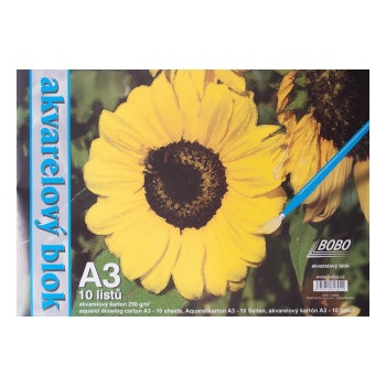 Akvarelový blok A3 čistý 10 listů