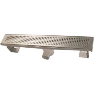 Inter Ceramic Линеен сифон 985*90мм с кръгли отвори 2498590 (2498590)
