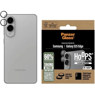 Panzer Стъклен протектор за камера PanzerGlass - Hoops, Galaxy S25 Edge, прозрачен (5715685025693)