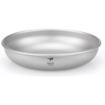 Keith titanový talíř Titanium Plate 250 ml Ti5364
