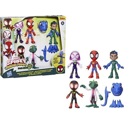 Hasbro Spider-Man Spidey and His Amazing Friends Kolekce dinosaurových figurek