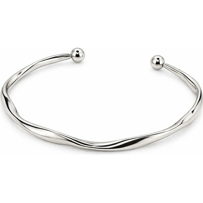 Solla Twist Elegance dámsky náramok z ocele 304 strieborný CH-Z-NR20