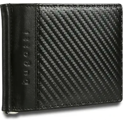 Bugatti Кожен портфейл Bugatti Comet с щипка за пари, черен (49 2206 01)