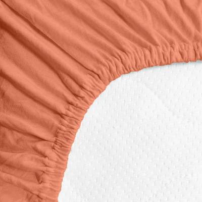 Top textil Prostěradlo Jersey Standard meruňkové 90x200