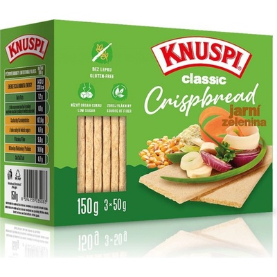 Knuspi Crispbread jarní zelenina 150 g – Zboží Mobilmania