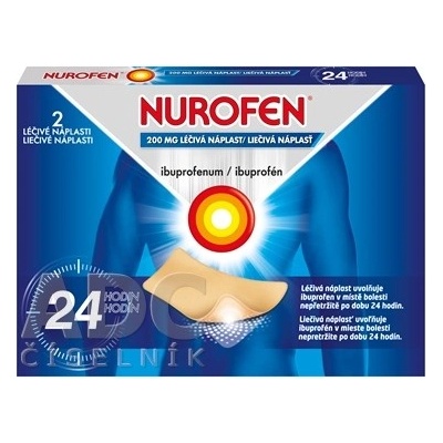 Reckitt Benckiser Nurofen 200 mg liečivá náplasť 2 ks