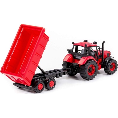 Polesie Traktor Belarus s přívěsem