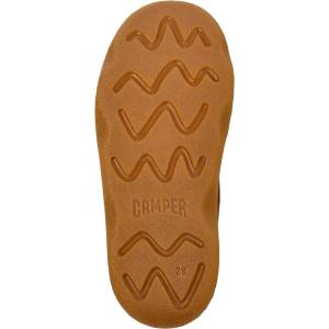 Camper боти с връзки за деца от набук Kiddo Kids - answear - 195,56 лв