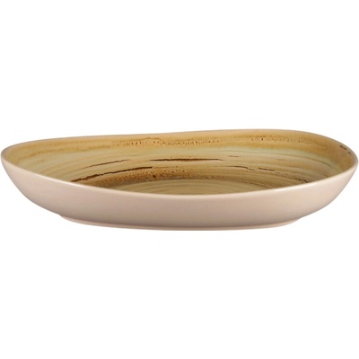 RAK Porcelain Spot tanier hlboký 28 x 22,5 cm hnedý granát SGRFLDP28-12