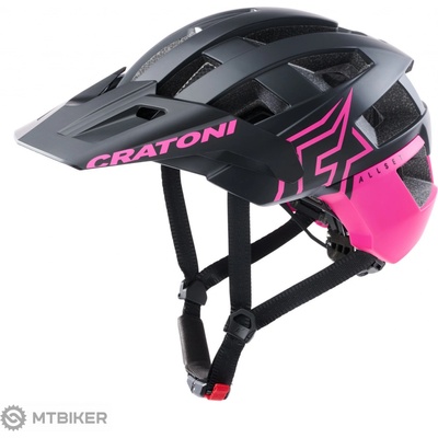 Cratoni AllSet Pro black-pink matt 2022 – Zbozi.Blesk.cz