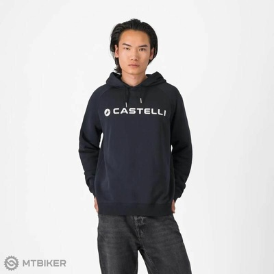 Castelli Logo Hoody čierna