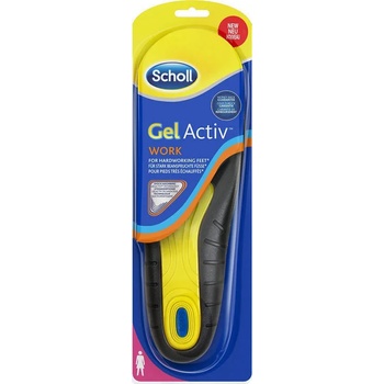 Scholl Стелки с технология GelActiv за работа дамски , Scholl Gelactiv Work Insoles for Women (Size 35.5-40.5)