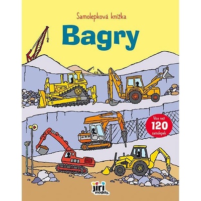 Jiri Models samolepková knižka bágre