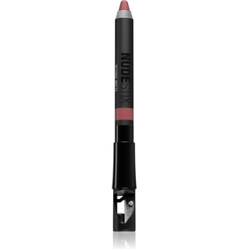 Nudestix Intense Matte универсален молив за устни и скули цвят Purity 2, 8 гр