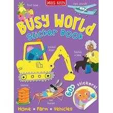 Busy World Sticker Book obrázkový slovník se samolepkami