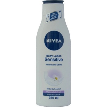 Nivea Sensitive tělové mléko pro citlivou pokožku 250 ml