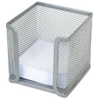 Image 1 of ARK Поставка за листчета/кубчета, мрежеста, метална, сива/сребърна