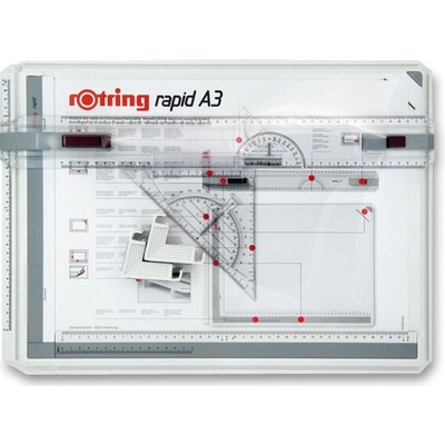 Rýsovací deska Rotring Rapid A3 a kufřík College – Zbozi.Blesk.cz