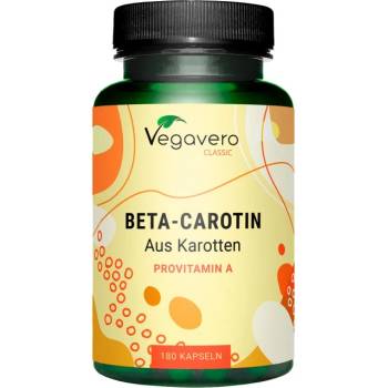 Image 1 of Vegavero Beta Carotene 1167 mcg [180 капсули]