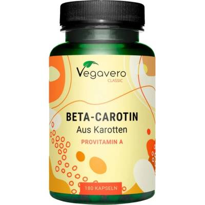 Vegavero Beta Carotene 1167 mcg [180 капсули]