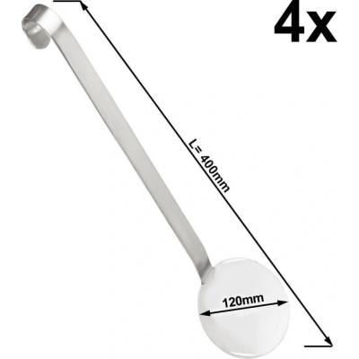 G.Gastro 4 Kusy Lžíce na rýži Ø 12 cm D9782698