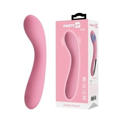 Party Up silikónový vibrátor nabíjateľný cez USB