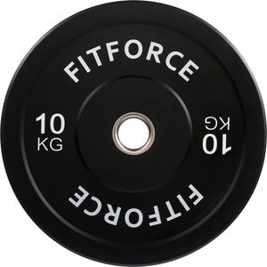 Fitforce PLRO 10 KG x 50 MM черно, бяло 10 КГ (PLRO10KG50MM-U23A)