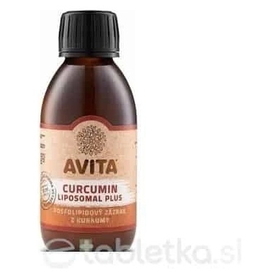 Avita Curcumin Liposomal Plus Fosfolipidový z kurkumy 200 ml