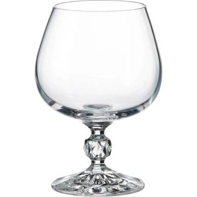 Crystal Bohemia CLAUDIA poháre na cognac 6 x 250 ml