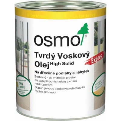 Osmo 3362 Tvrdý voskový olej Expres 10 l Bezbarvý mat