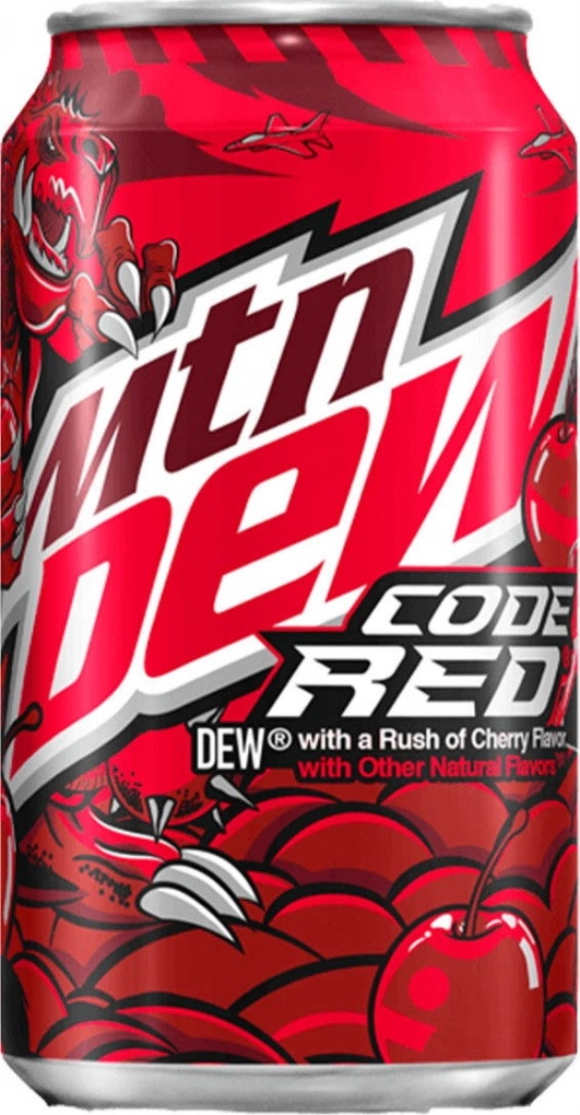 Mountain Dew Code Red 355 ml