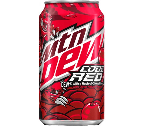 Mtn Dew Code Red 355 ml