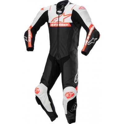 Jednodílná kombinéza Alpinestars MISSILE 2 WARD černá/bílá/červená