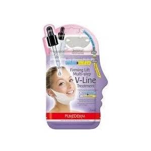 Purederm Корейска козметика повдигаща и изглаждаща маска и серум за V line (0590163)