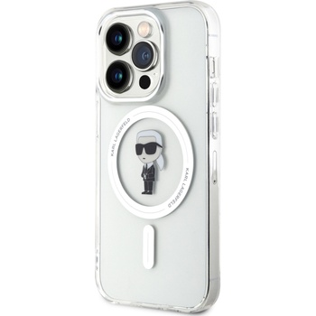 Image 1 of KARL LAGERFELD Гръб Karl Lagerfeld IML Ikonik MagSafe Case за iPhone 15 Pro Max - Прозрачен