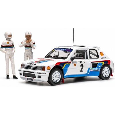 IXO Peugeot 205 Turbo 16 Rally Monte Carlo 1985 2 Vatanen Harryman 1:43