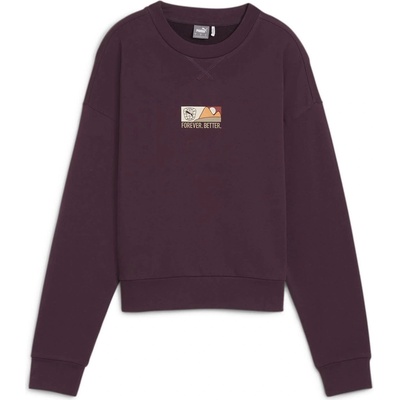 PUMA Блуза Puma Women's Better Sportswear Crew Sweatshirt - Darkplum