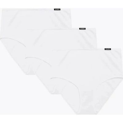 Atlantic 3 PACK nohavičky 3BLP 585 Maxi Biela