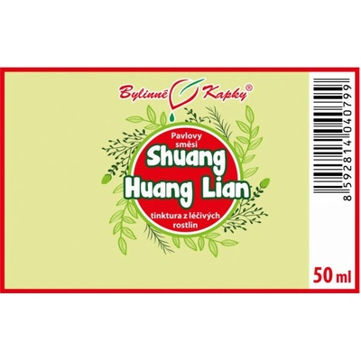 Bylinné kapky Shuang Huang Lian Netopier 0 bylinné kvapky tinktúra 50 ml